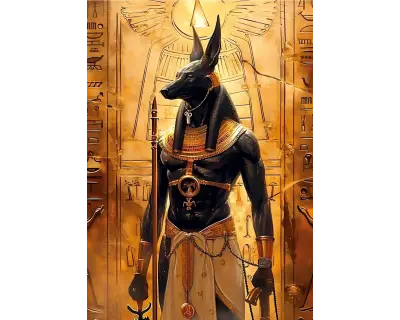 20848 1000parca The Golden Legacy Of Anubis Poster