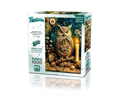 20849 1000parca The Silent Town Watched By The Owl Zeminsiz