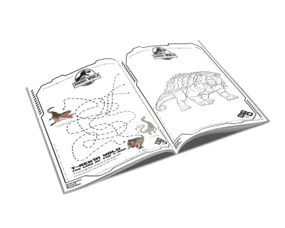 14607 Jurassicworld Boyama Ve Aktivite Kitabi Int