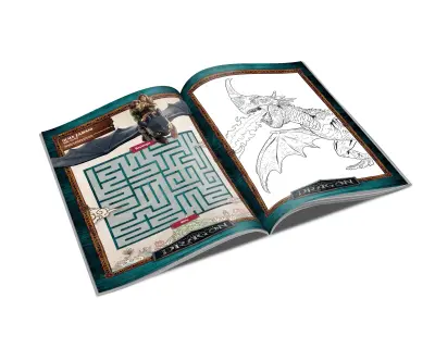 14706 Howtotrainyourdragon Boyama Ve Aktivite Kitabi Int