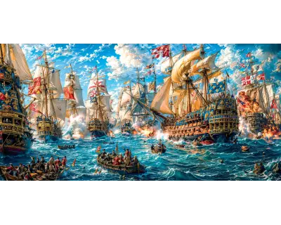 17005 1500 Parca Battle Of The High Seas Poster