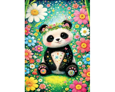 19275 300 Parca Sweet Panda Poster