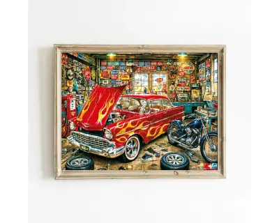 20104 500 Parca Classic Garage Life Interior