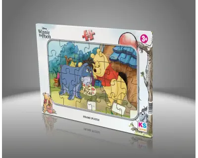 2021 Winnie The Pooh Frame Puzzle Wn704 300dpi