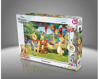 2021 Winnie The Pooh Puzzle 50 Parca Wn709 300dpi