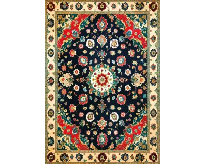 20840 Oriental Carpet 1000 Parca Poster