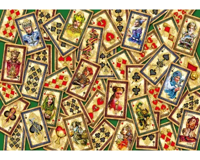 20845 Fantasy Playing Cards Poster