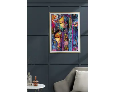 20851 Indian Woman 1000 Parca Interior