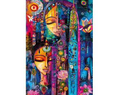 20851 Indian Woman 1000 Parca Poster