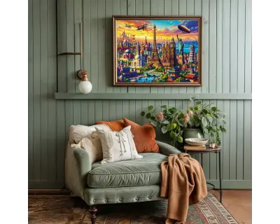 20854 One World City 1000 Parca Interior