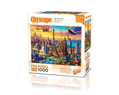 20854 One World City 1000 Parca Zeminsiz