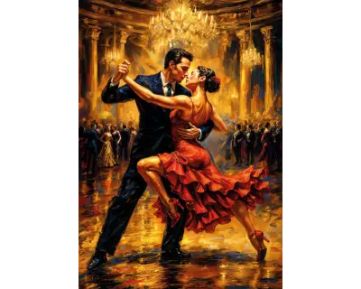 20855 Rhythm Of Passion 1000 Parca Poster