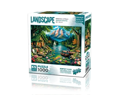 20856 Reflections Of Peace 1000 Parca Zeminsiz