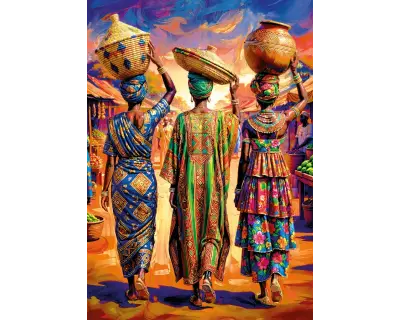 20874 1000 Parca Rhythm Of Africa Poster
