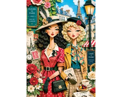 20882 1000 Parca Parisian Elegance Poster
