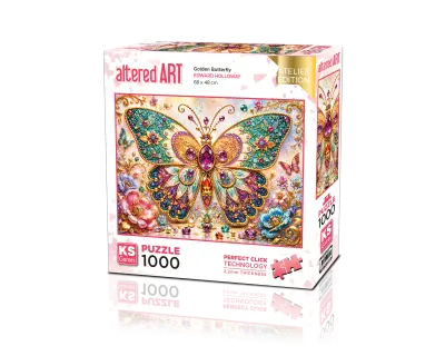 20889 1000 Parca Golden Butterfly Mockup 1