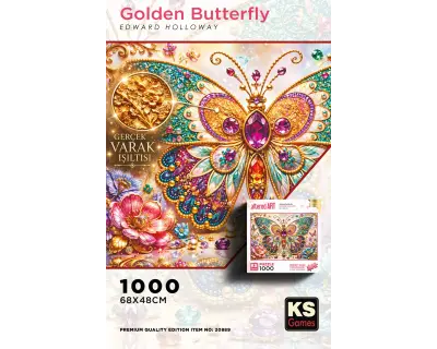 20889 Golden Butterfly Detay 01