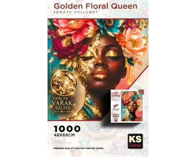 20890 Golden Floral Queen 1000 Parca Detay
