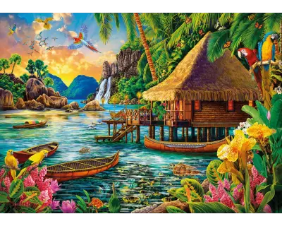 22531 2000 Parca Tropical Landscape Poster