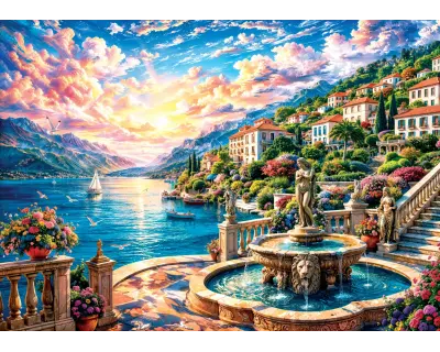 22541 2000 Parca Sunlit Riviera Poster