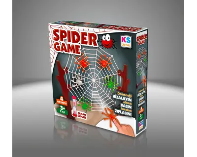 25131 Spider Game Orumcek Oyunu Mockup Gri