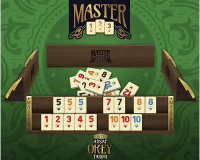 25322 Master Elegance Ahsap Okey Poster