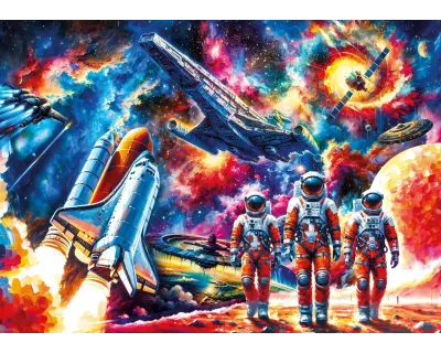 31506 Magical Cosmos 100 Parca Poster
