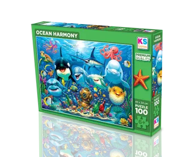 31508 100 Parca Ocean Friends Lisanssiz Puzzle