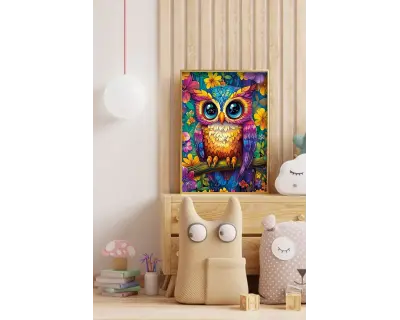 31752 Colored Owl 50 Parca Int