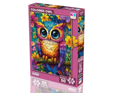 31752 Colored Owl 50 Parca