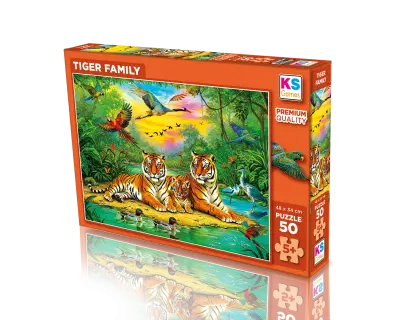 31756 Tiger Family 50 Parca