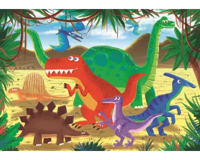 32703 The Dinosaur Forest Poster