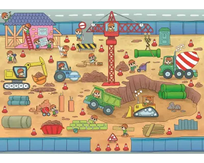32704 12 Parca The Construction Poster