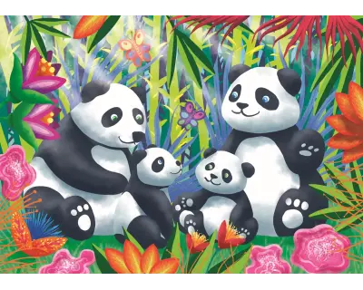 32706 24 Parca The Panda Family Poster