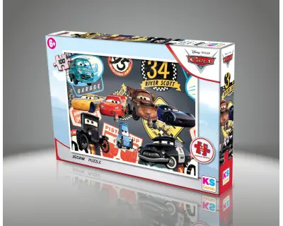 Cr714 1 Cars Puzzle 100