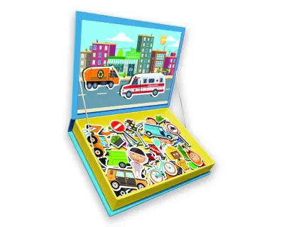 Fp13409 Fisher Price Book City And People Ic