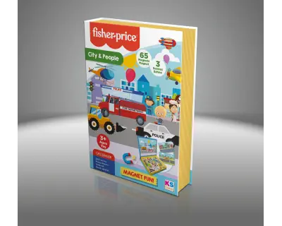 Fp13409 Fisher Price Book City And People