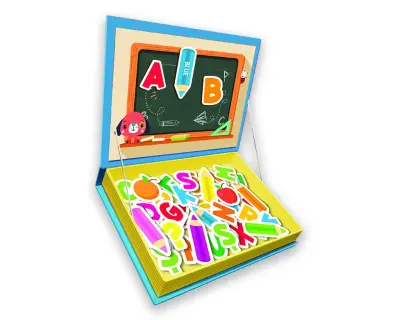 Fp13410 Fisher Price Book Letters And Colors Ic
