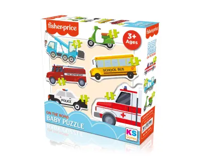 Fp13414 Fisher Price Baby Puzzle On The Road