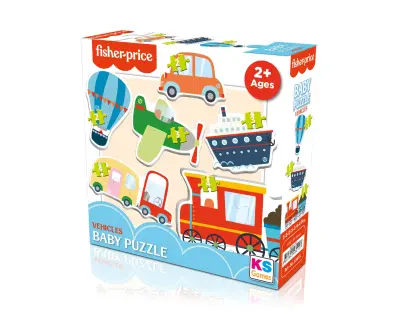 Fp13415 Fisher Price Baby Puzzle Vehicles 3