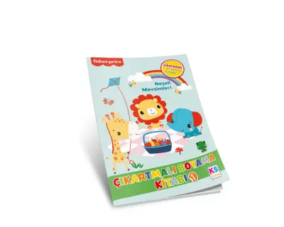 Fp13437 Fisher Price Coloring Sticker Book 1 Neseli Mevsimler