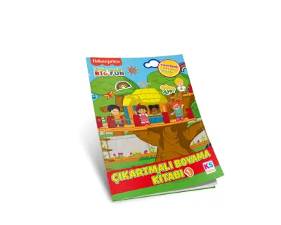 Fp13443 Little People Coloring Sticker Book 1