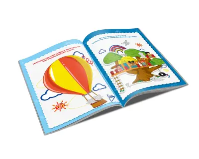 Fp13443 Little People Coloring Sticker Book Int
