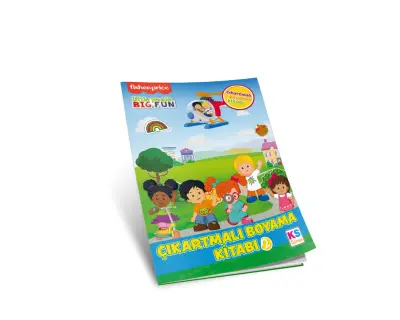 Fp13444 Little People Coloring Sticker Book 2
