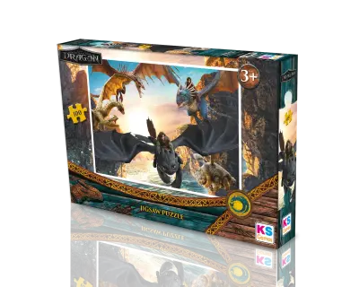 Hd714 How To Train Your Dragon 100 Parca Mockup