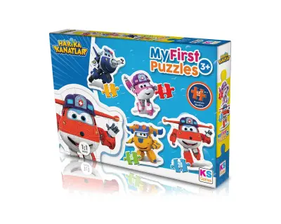 Hk10304 Myfirst Cutout Puzzles 4in1