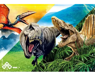 Jw714 Jurassic World 100 Parca Poster