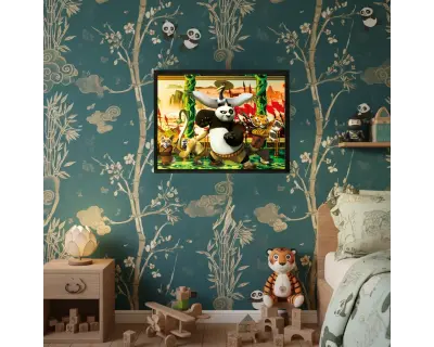 Kp113 Kungfupanda 200 Parca Interior