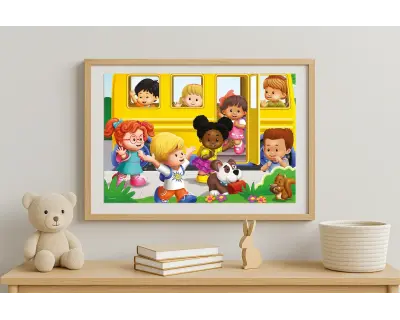 Lp714 Little People 100 Parca Interior