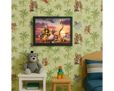 Mg714 Madagascar 100 Parca Puzzle Interior